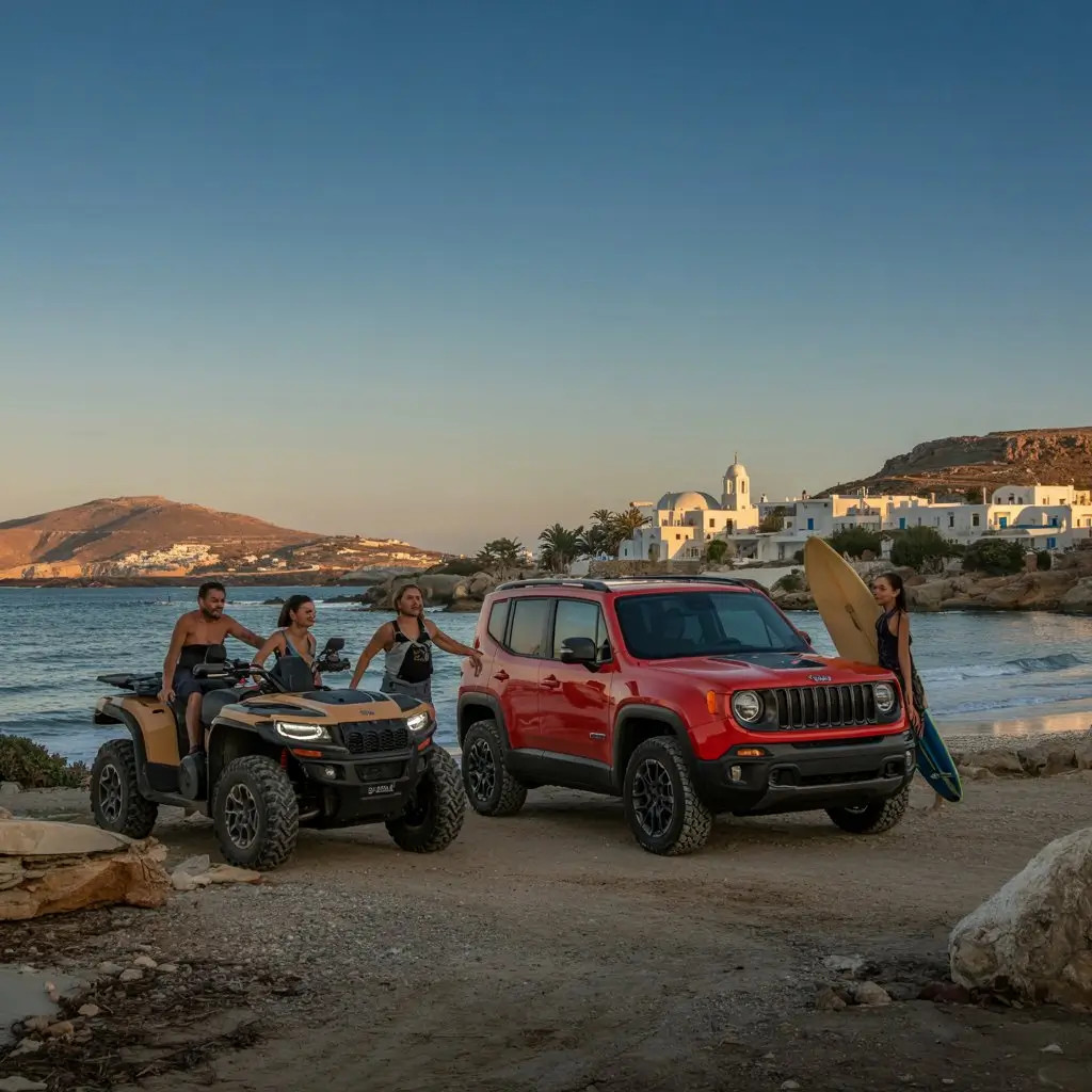 Νάουσα Πάρου Ενοικίασης Αυτοκίνητων   | CRS Car Rental Services